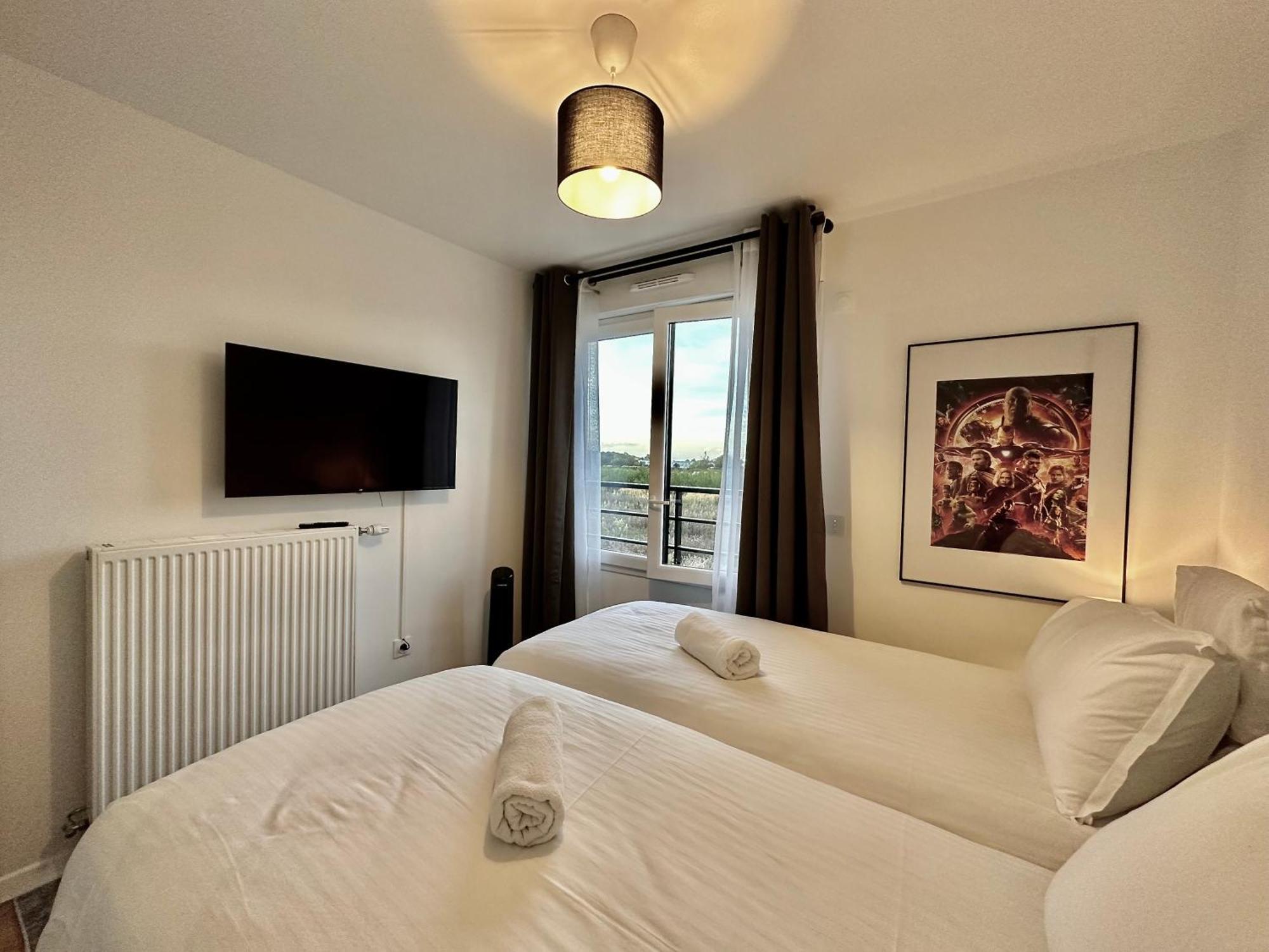 Appt 6 Personnes - Vue Sur Le Parc Disneyland-Paris - Parking Prive Chessy  Buitenkant foto